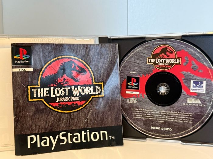 The Lost world Jurrasic Park Ps1