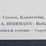 Vintage Postcard BY A. Herrmann OF Richard Wagner Image 3