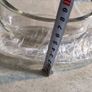 Old Plaine Glass Greavy Dish With A Plat. Image 3