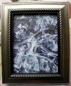 Abstract art,Framed picture,Handmade,Art,Home decor