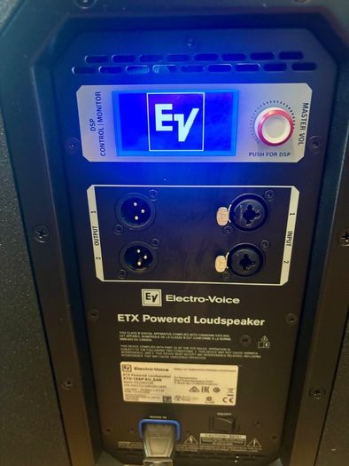 Electro-voice Etx-12p + Ev Etx-15sp + Covers