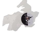 Handmade Glass County Clock - Sligo