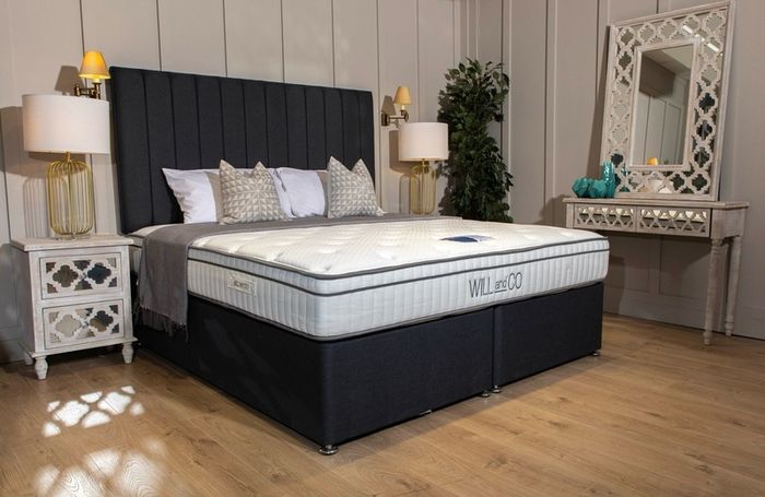 Double mattress and bed frame WILL And CO Dual Support 1500 Mattress diamond furniture