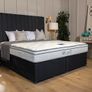 Double mattress and bed frame WILL And CO Dual Support 1500 Mattress diamond furniture Image 2