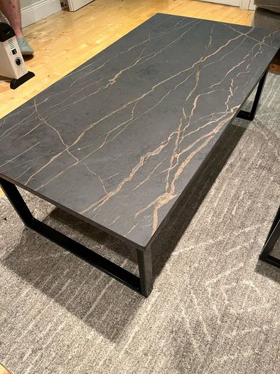 Dekton Laurent stone, granite coffee table
