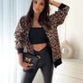 Leopard zipped sweatshirt Image 2