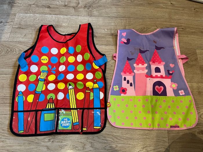 Little kids art aprons - 3-6 years