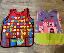 Little kids art aprons - 3-6 years