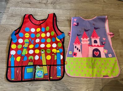 Little kids art aprons - 3-6 years