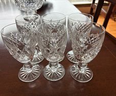 Waterford Crystal Glasses x6