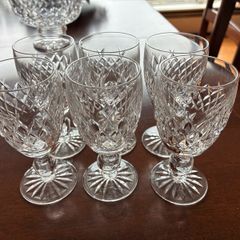 Waterford Crystal Glasses x6