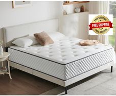 Small Double Mattress | 7-Zone Hybrid Pocket Spring Medium-Firm Bed Mattress