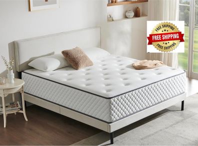 Small Double Mattress | 7-Zone Hybrid Pocket Spring Medium-Firm Bed Mattress