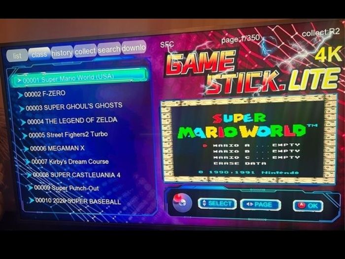 Game Stick 4K with +20000 Retro Games A powerful game stick with over 20,000 clasics game's