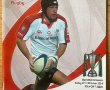 2004 Ulster v Cardiff Blues - Heineken Cup Programme