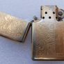 Vintage VENETIAN Engraved Zippo  Lighter Bradford Image 7