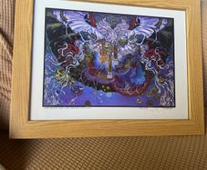 Jim Fitzpatrick signed Print of Senach the Spectre