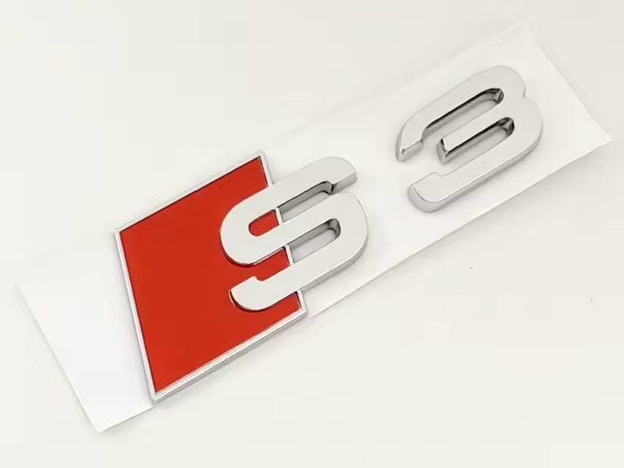 Audi S3 rear boot badge