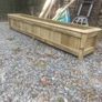 Long Rustic Style Planter Image 4