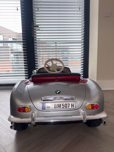 BMW 507 Kids Electric Ride On Car Silver - Remote