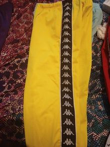kappa old school yellow jogs male/female