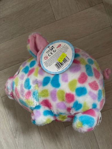 Plush piggy bank