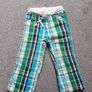 Boden Check Trousers Age 3-4 Image 2