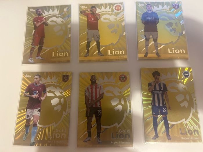 Topps Premier League Gold Lion Bundle