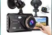 4-inch 1080P Dash Cam for Cars Touch Screen Car DVR Video Recorder Rear View Camera for Vehicle 24H Parking Monitor Black Box