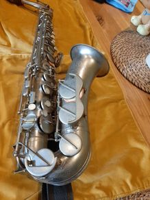 Vintage saxophone