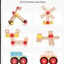Wooden Kids Workbench Toy with 62 Accessories  Role Play Builder Set for Ages 3 Image 3