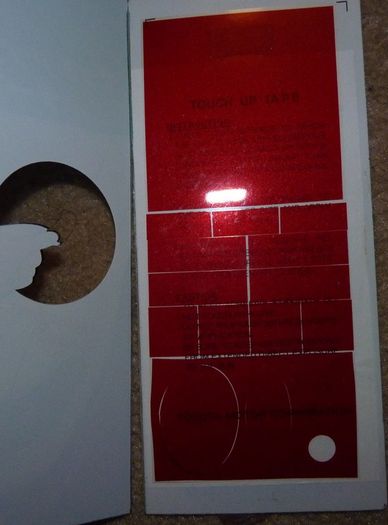 toyota touchup tape
