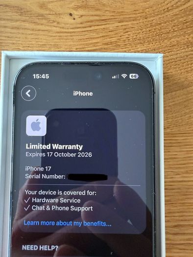 iPhone 17 256GB, EU model