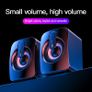 Computer Audio Desktop Home Subwoofer Bluetooth Small Speaker Wired USB Powered Multimedia Small Sound Image 2