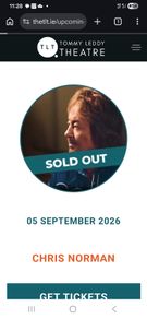 Chris Norman tickets x 2