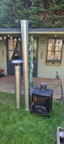 Wood Stove & Flue