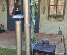 Wood Stove & Flue