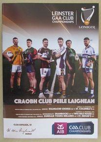 2018 Kilmacud Crokes v St Columba's - GAA Leinster Senior Football Club Final Programme