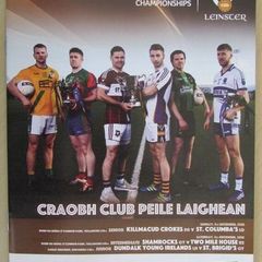 2018 Kilmacud Crokes v St Columba's - GAA Leinster Senior Football Club Final Programme
