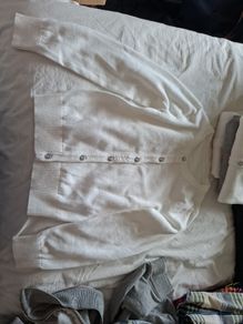 BNWOT White Cardigan Age 7