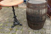 Barrel and table
