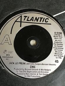CHIC vinyl single - Jack Le Freak