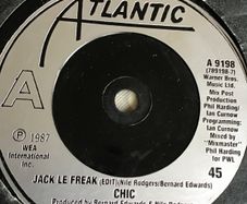 CHIC vinyl single - Jack Le Freak