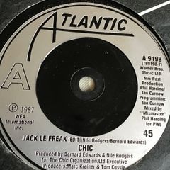 CHIC vinyl single - Jack Le Freak