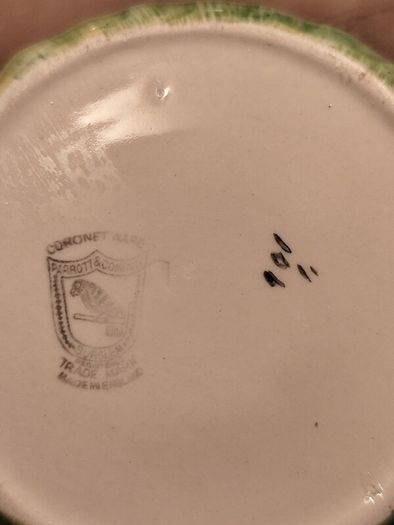 1930s Coronet Ware Jam Sugar Pot