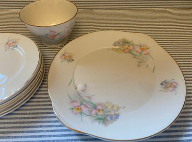 Bone china set - 1930's