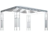 Gazebo with String Lights 400x300 cm Cream