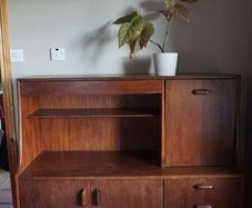 RARE FIND Vintage 70s G Plan Teak Drinks Cabinet