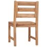 Garden Chairs 2 pcs Solid Teak Wood Image 5