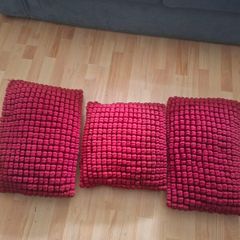 Cushions x 3